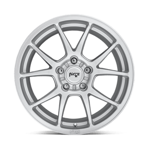 Niche M175 MESSINA Gloss Silver 18x8 +40 5x114.3mm 72.6mm - Wheelwiz