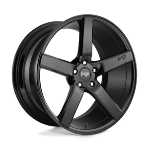 Niche M188 MILAN Gloss Black 20x8.5 +35 5x120mm 72.6mm - Wheelwiz