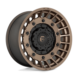 Fuel Offroad D725 MILITIA Matte Bronze & Black 17x9 +1 6x135|6x139.7mm 106.1mm - Wheelwiz