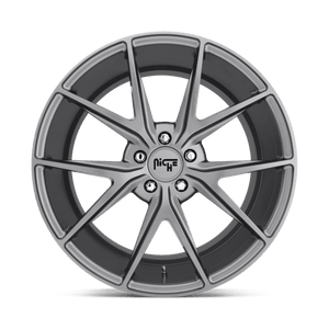 Niche M116 MISANO Matte Gun Metal 20x9 +38 5x115mm 70.5mm - WheelWiz