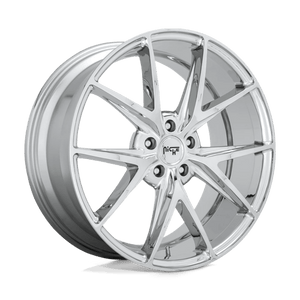Niche M248 MISANO Chrome 18x8 +42 5x112mm 66.6mm - WheelWiz