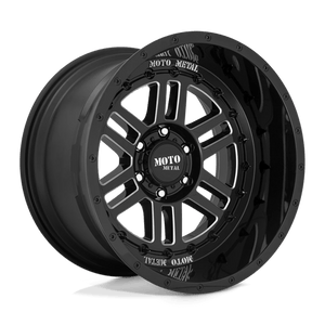 Moto Metal MO800 DEEP SIX Gloss Black Milled 20x10 -18 6x135mm 87.1mm - Wheelwiz