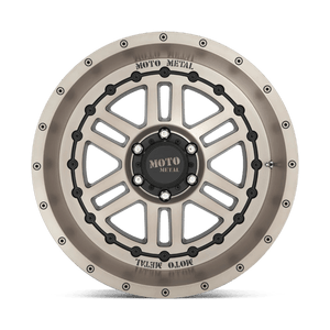 Moto Metal MO800 DEEP SIX Satin Black W/ Bronze Tint 20x10 -18 6x135mm 87.1mm - Wheelwiz