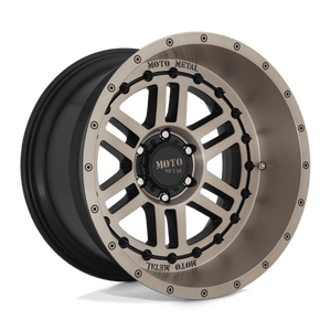 Moto Metal MO800 DEEP SIX Satin Black W/ Bronze Tint 22x12 -44 8x165.1mm 125.1mm - Wheelwiz