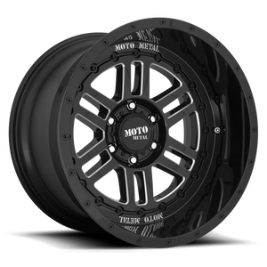 Moto Metal MO800 DEEP SIX Gloss Black Milled 20x10 -18 6x135mm 87.1mm