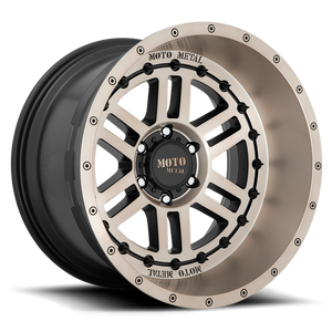 Moto Metal MO800 DEEP SIX Satin Black W/ Bronze Tint 20x10 -18 6x135mm 87.1mm