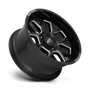 Moto Metal MO803 BANSHEE Gloss Black Milled 20x10 -18 8x165.1mm 125.1mm - Wheelwiz