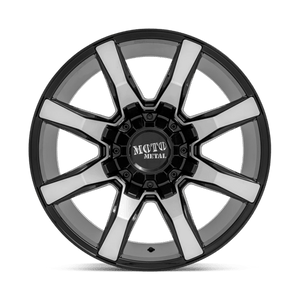 Moto Metal MO804 SPIDER Gloss Black Machined 20x10 -18 6x135|6x139.7mm 106.1mm - Wheelwiz