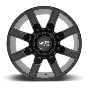 Moto Metal MO804 SPIDER Gloss Black 22x12 -44 6x135|6x139.7mm 106.1mm - Wheelwiz