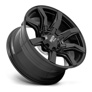 Moto Metal MO804 SPIDER Gloss Black 22x12 -44 6x135|6x139.7mm 106.1mm - Wheelwiz