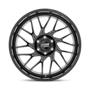 Moto Metal MO805 Gloss Black Milled 22x10 -18 6x135mm 87.1mm - Wheelwiz