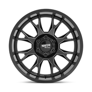 Moto Metal MO806 Gloss Black Milled 20x9 0 6x120mm 66.9mm - Wheelwiz