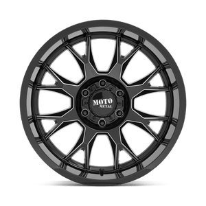 Moto Metal MO806 Gloss Black Milled 20x10 -18 6x135mm 87.1mm - Wheelwiz