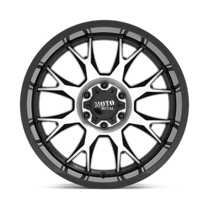 Moto Metal MO806 Gloss Black Machined 20x9 0 6x139.7mm 106.1mm - Wheelwiz