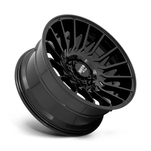 Moto Metal MO807 Gloss Black 20x10 -18 8x180mm 124.2mm - Wheelwiz