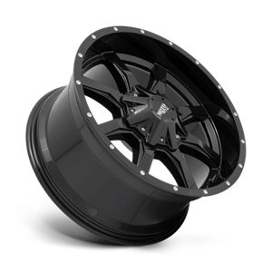 Moto Metal MO970 Gloss Black W/ Spot Milled Lip 20x9 +18 6x135|6x139.7mm 106.1mm - Wheelwiz