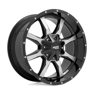 Moto Metal MO970 Gloss Black W/ Machined Face 20x9 +18 6x120|6x139.7mm 78.1mm - Wheelwiz