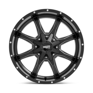 Moto Metal MO970 Semi Gloss Black Milled 17x9 -12 5x127|5x139.7mm 78.1mm - Wheelwiz