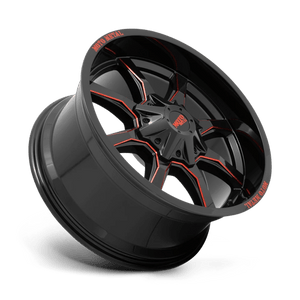 Moto Metal MO970 G-blk Milled Red Moto Metal Lp 20x9 0 6x135|6x139.7mm 106.1mm - Wheelwiz
