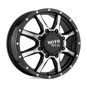 Moto Metal MO995 Gloss Black Machined 20x8.25 +127 8x165.1mm 125.1mm - Wheelwiz