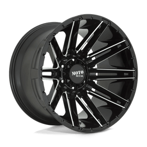 Moto Metal MO998 KRAKEN Gloss Black Milled 20x10 -18 8x180mm 124.2mm - Wheelwiz