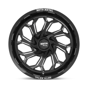 Moto Metal MO999 Gloss Black Milled 20x10 -18 6x135|6x139.7mm 106.1mm - Wheelwiz