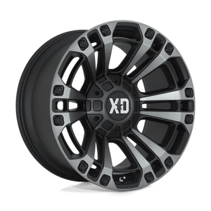 XD Series XD851 MONSTER 3 Satin Black W/ Gray Tint 20x10 -18 8x170mm 125.1mm - Wheelwiz