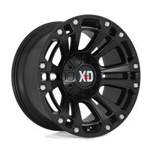 XD Series XD851 MONSTER 3 Satin Black 20x10 -18 8x165.1mm 125.1mm - Wheelwiz