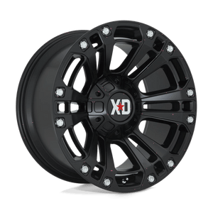 XD Series XD851 MONSTER 3 Satin Black 20x10 -18 5x127|5x139.7mm 78.1mm - Wheelwiz