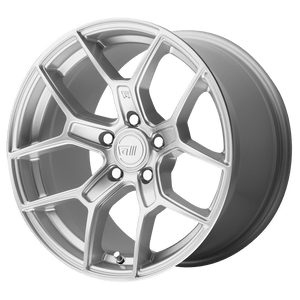 Motegi MR133 TM5 Hyper Silver 17x9.5 +25 5x114.3mm 72.6mm - WheelWiz