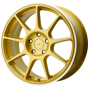 Motegi MR138 Gold Machined Lip 18x8 +38 5x114.3mm 72.6mm - WheelWiz
