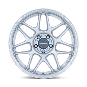 Motegi MR158 TSUBAKI Hyper Silver W/ Machined Lip 18x9.5 +35 5x112mm 66.6mm