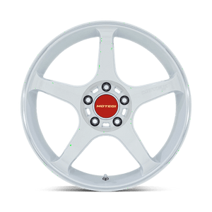 Motegi MR159 BATTLE V Matsuri White Pearl Mach Lip 17x8.5 +30 5x100mm 56.2mm