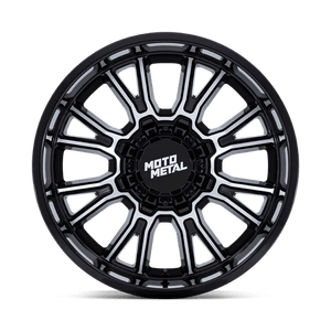 Moto Metal MO810 LEGACY Gloss Black Machined 18x9 +1 Custom 78.1mm
