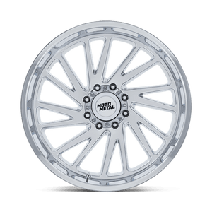 Moto Metal MO811 COMBAT Chrome 24x12 -44 6x139.7mm 106.1mm - Wheelwiz