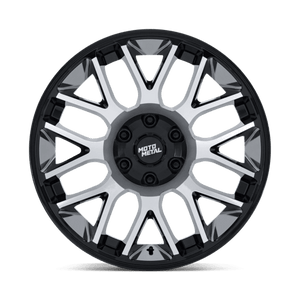 Moto Metal MO816 OVERLOOK Gloss Black W/ Machined Face 20x10 -18 6x135|6x139.7mm 106.1mm - Wheelwiz