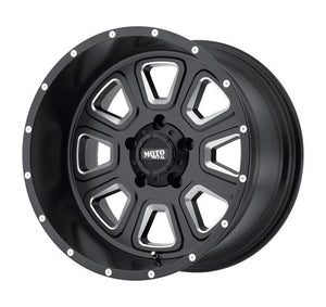 Moto Metal MO972 Satin Black Milled 20x10 -24 6x139.7mm 106.1mm - WheelWiz