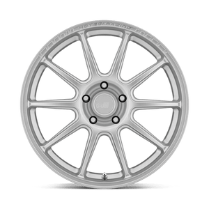Motegi MR140 SS10 Hyper Silver 18x8.5 +45 5x112mm 66.6mm - WheelWiz
