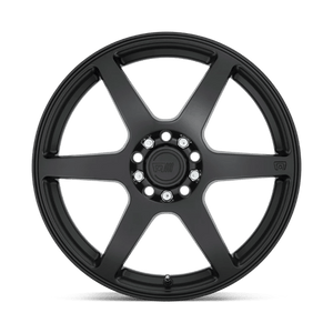 Motegi MR143 CS6 Satin Black 15x6.5 +40 4x100|4x114.3mm 72.6mm - Wheelwiz