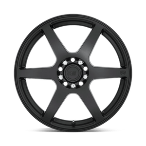 Motegi MR143 CS6 Satin Black 18x8 +45 5x114.3|5x120mm 74.1mm - Wheelwiz