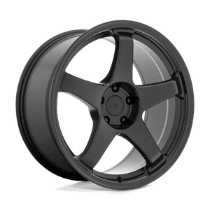 Motegi MR151 CS5 Satin Black 19x8.5 +25 5x114.3mm 72.6mm - Wheelwiz