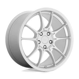 Motegi MR152 SS5 Hyper Silver 18x8.5 +45 5x112mm 66.6mm - WheelWiz
