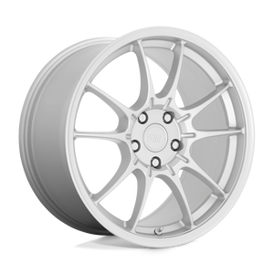Motegi MR152 SS5 Hyper Silver 19x8.5 +45 5x114.3mm 72.6mm - WheelWiz