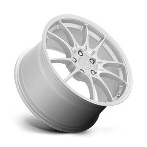 Motegi MR152 SS5 Hyper Silver 17x8 +45 5x112mm 66.6mm - Wheelwiz