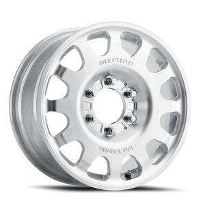 Method Race Wheels MR207 Beadlock Machined Raw Machined 18x9.5 6x165.1mm 108.71mm - Wheelwiz