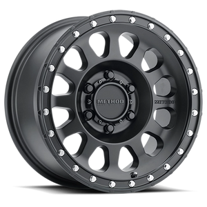 Method Race Wheels MR315 Matte Black 20x9 +18 6x139.7mm 106.25mm - Wheelwiz