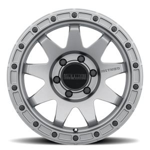 Method Race Wheels MR317 Matte Titanium 18x9 +3 6x139.7mm 106.25mm