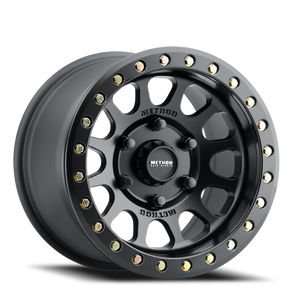 Method Race Wheels MR401 Beadlock UTV Matte Black 15x7 +38 6x139.7mm 81.8mm - Wheelwiz