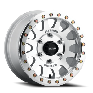 Method Race Wheels MR401 Beadlock UTV Machined Raw Machined 15x7 +38 6x139.7mm 81.8mm - Wheelwiz
