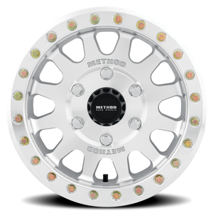 Method Race Wheels MR401 Beadlock UTV Machined Raw Machined 15x7 +38 6x139.7mm 81.8mm - Wheelwiz